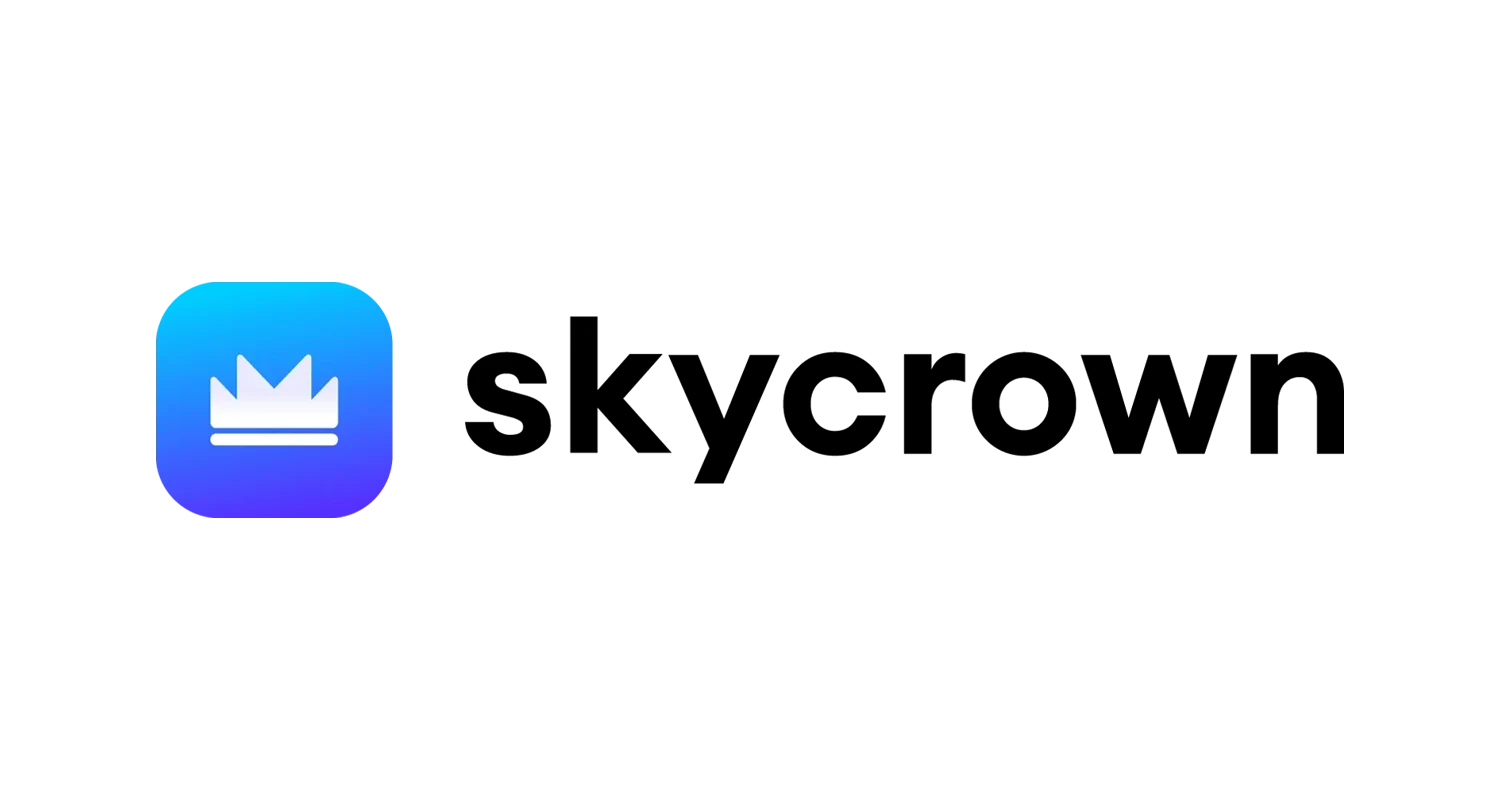 Skycrown logo.
